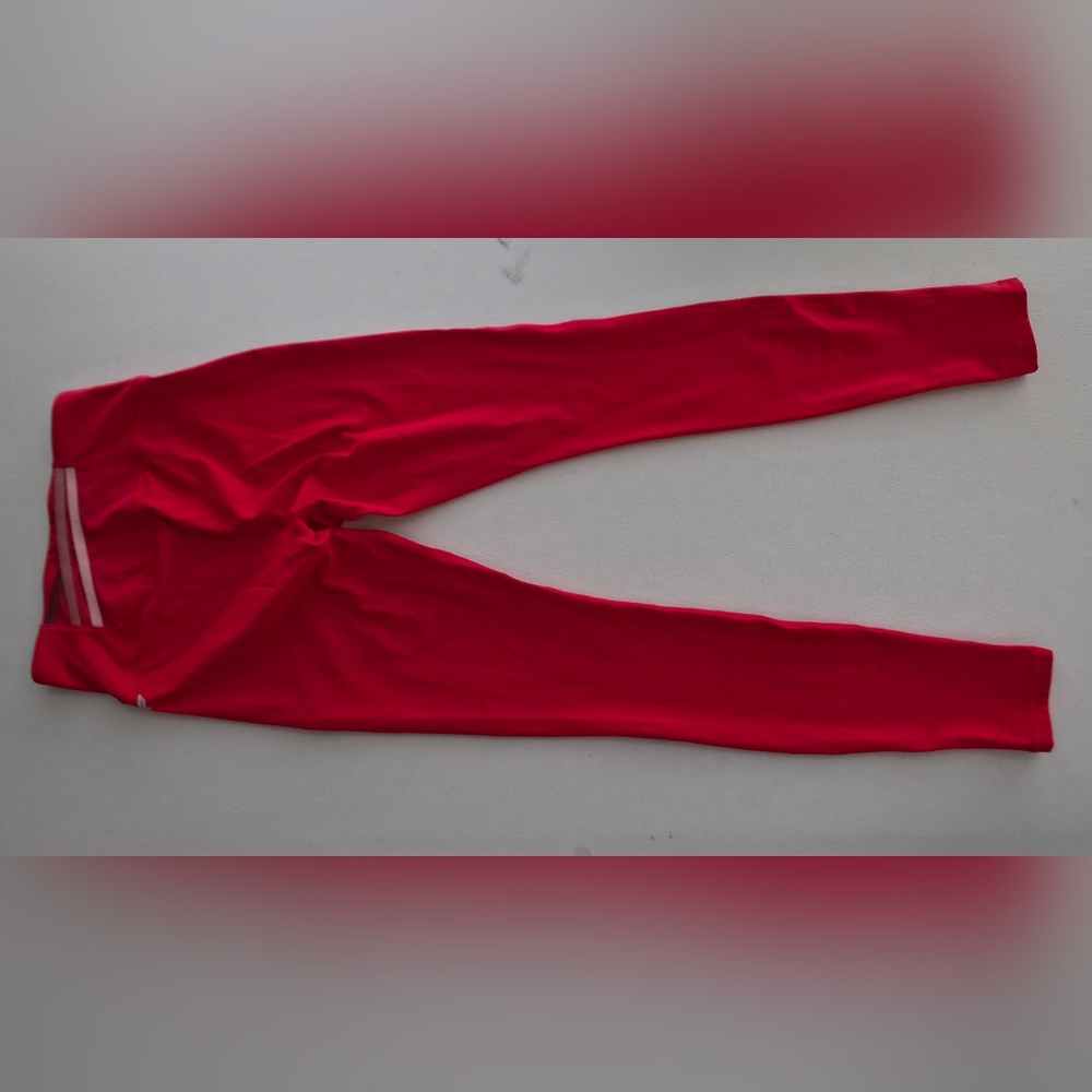 Fabletics Motion365 High Waisted Sculpting Breathable Compression Leggings Red - Picture 11 of 11